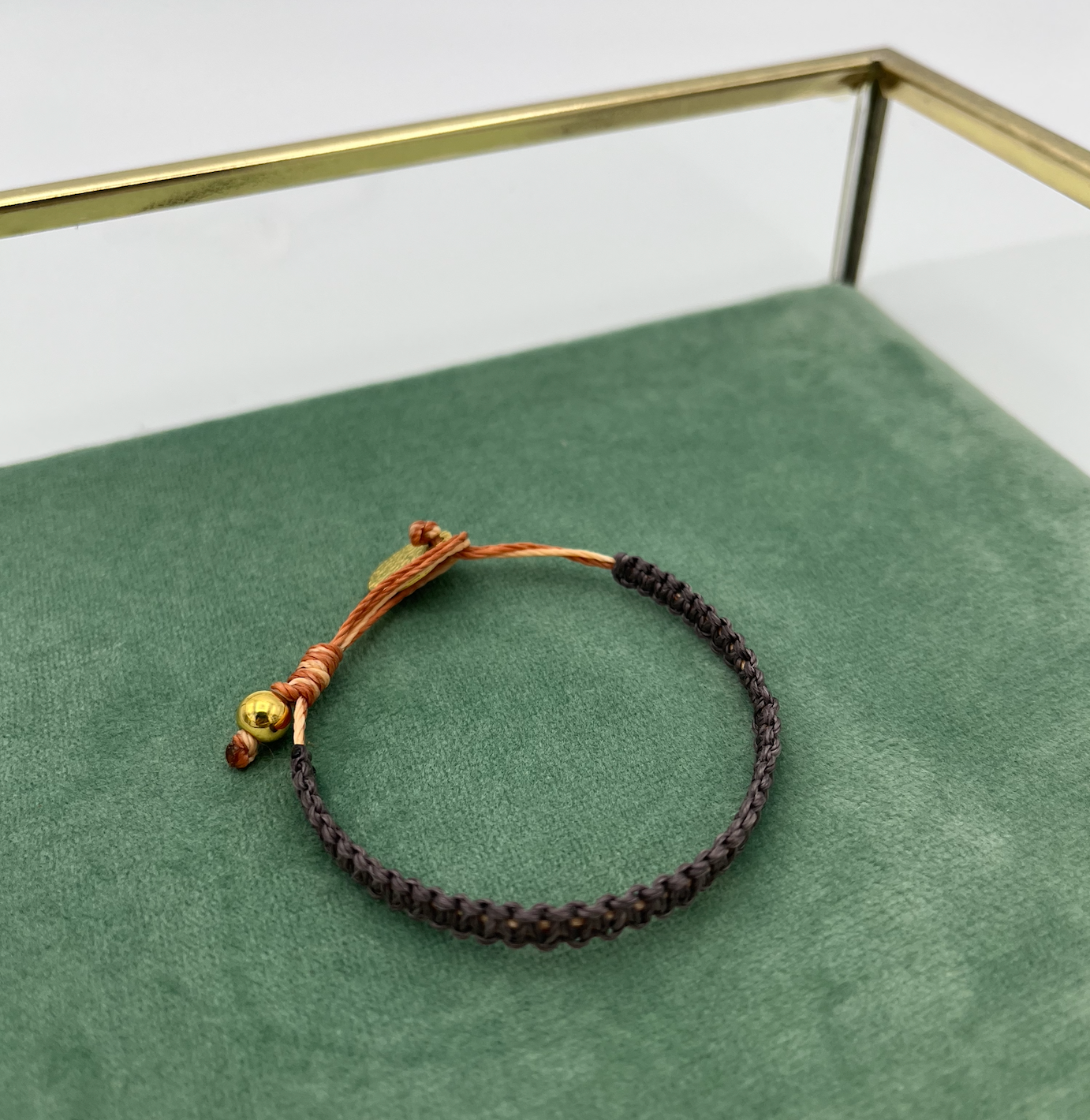 Makramee-Armband "Lava"
