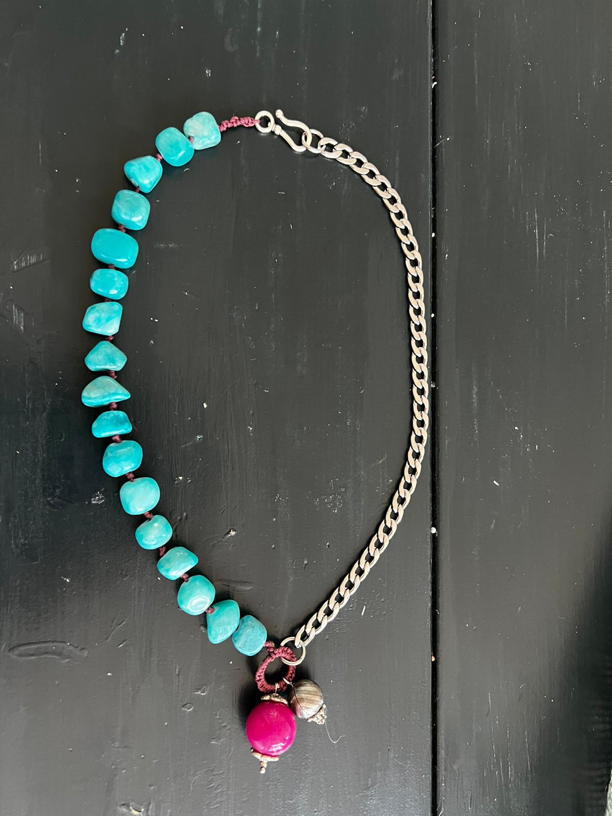 Unikatkette "Jade"