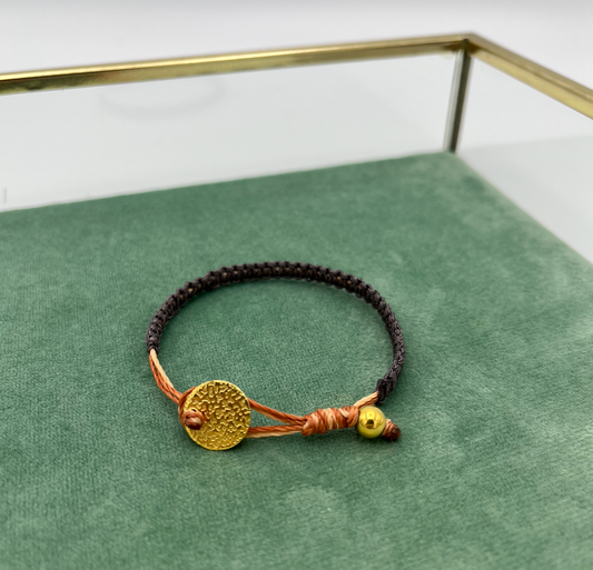Makramee-Armband "Lava"